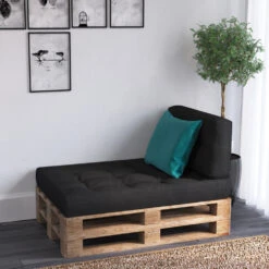 Rückenlehne Palettenkissen Naturholz 70 Cm Vicco -Vicco gm79 04 ol