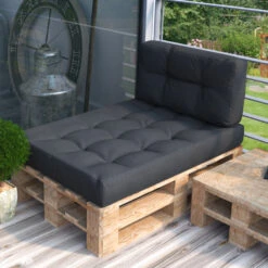 Rückenlehne Palettenkissen Naturholz 70 Cm Vicco -Vicco gm79 05 ol
