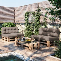 Palettenkissen "Premium" Sitzkissen Taupe Vicco 13 Palettenkissen "Premium" Sitzkissen Taupe Vicco -Vicco gm90 05 ol