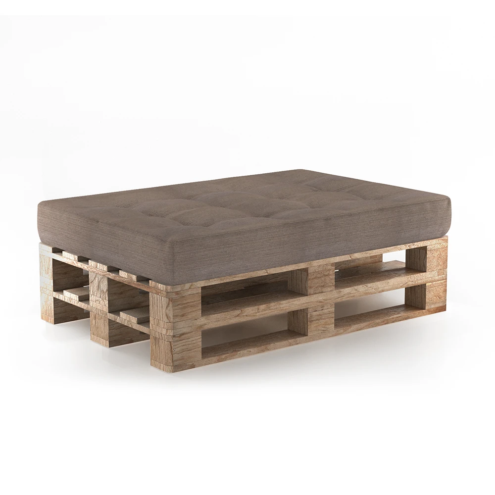 Palettenkissen "Premium" Sitzkissen Taupe Vicco 9 Palettenkissen "Premium" Sitzkissen Taupe Vicco – Bild 7
