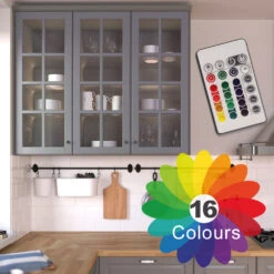 LED-Glaskantenbeleuchtung 3er Set Vicco 12 LED-Glaskantenbeleuchtung 3er Set Vicco -Vicco l39 04 ol