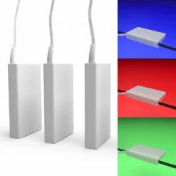 LED-Glaskantenbeleuchtung 3er Set Vicco 13 LED-Glaskantenbeleuchtung 3er Set Vicco -Vicco l39 05 ol