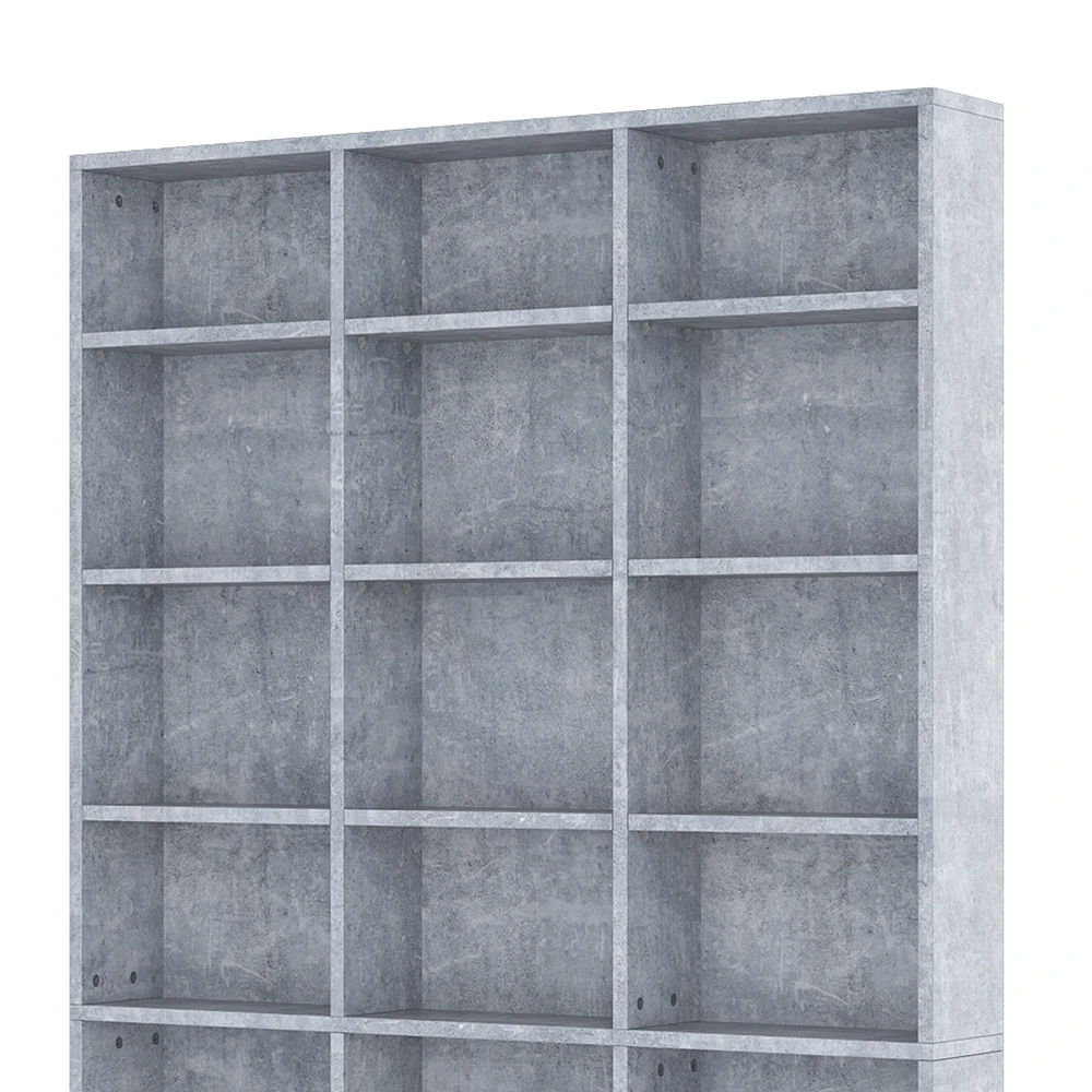 CD Regal "Jukebox" Beton 102 X 178 Cm Vicco 8 CD Regal "Jukebox" Beton 102 X 178 Cm Vicco – Bild 6