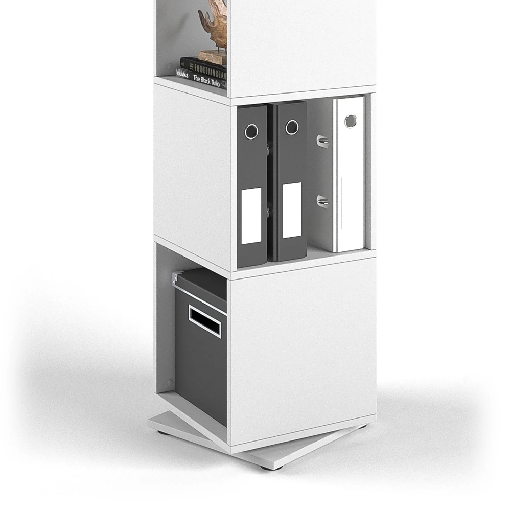 Drehregal Weiß 35 X 142 Cm Vicco 8 Drehregal Weiß 35 X 142 Cm Vicco – Bild 6