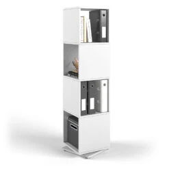 Drehregal Weiß 35 X 142 Cm Vicco 15 Drehregal Weiß 35 X 142 Cm Vicco -Vicco m1062 07 ol