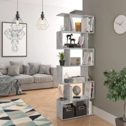 Raumteiler "Levio" Beton 70 X 196.1 Cm Vicco -Vicco m1254 04 ol