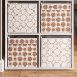 Raumteiler Weiß 72 X 108 Cm Mit 4 Faltboxen Opt.1 Vicco -Vicco m1258 fb4679 05 ol