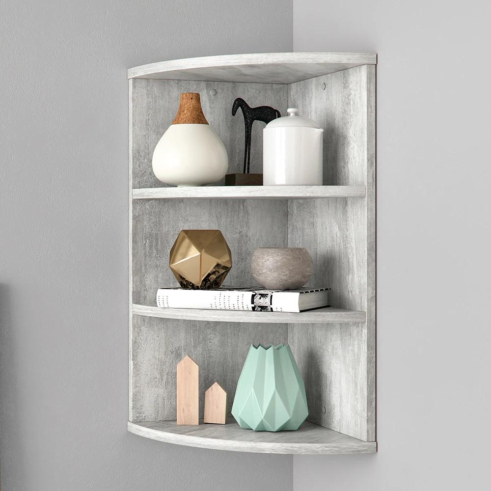 Eckregal "Ecki" Beton 30 X 60 Cm Vicco 7 Eckregal "Ecki" Beton 30 X 60 Cm Vicco – Bild 5