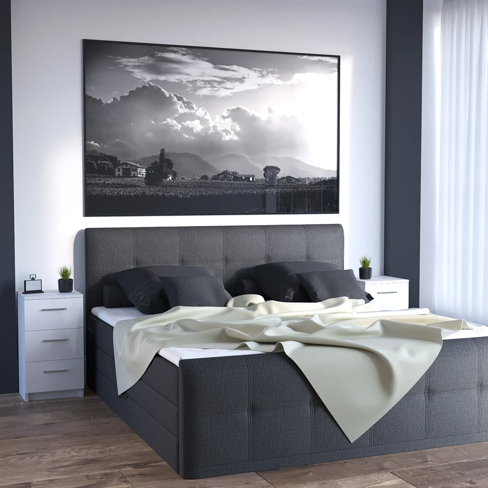 Nachttisch Weiß Hochglanz 38 X 66 Cm 2er Set Vicco 6 Nachttisch Weiß Hochglanz 38 X 66 Cm 2er Set Vicco – Bild 4