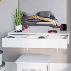 Schminktisch "Alessia" Weiß 90 Cm Vicco 15 Schminktisch "Alessia" Weiß 90 Cm Vicco -Vicco m1417 05 ol