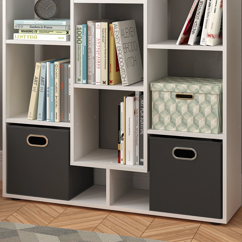 Raumteiler Weiß 103.9 X 143 Cm Mit 2 Faltboxen Vicco 7 Raumteiler Weiß 103.9 X 143 Cm Mit 2 Faltboxen Vicco – Bild 5