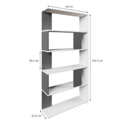 Raumteiler Anthrazit 80 X 163 Cm Vicco -Vicco m1502 03 ol