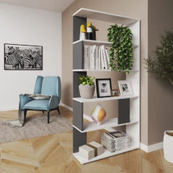 Raumteiler Anthrazit 80 X 163 Cm Vicco -Vicco m1502 04 ol