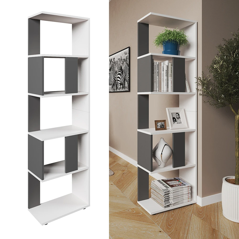 Raumteiler Anthrazit 45 X 163 Cm Vicco 4 Raumteiler Anthrazit 45 X 163 Cm Vicco – Bild 2