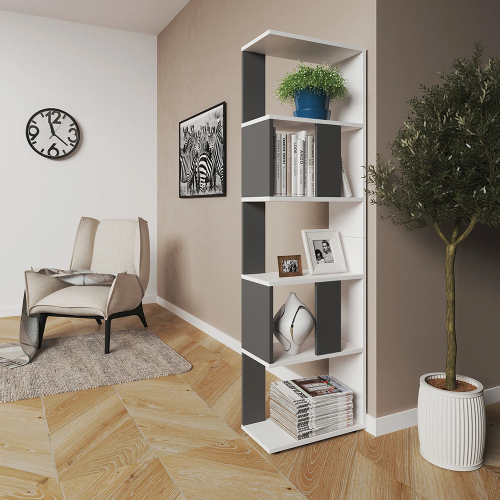 Raumteiler Anthrazit 45 X 163 Cm Vicco 6 Raumteiler Anthrazit 45 X 163 Cm Vicco – Bild 4