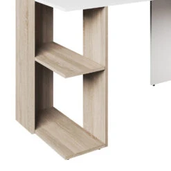 Schreibtisch "Theo" Weiß/Sonoma Vicco -Vicco m1507 06 ol