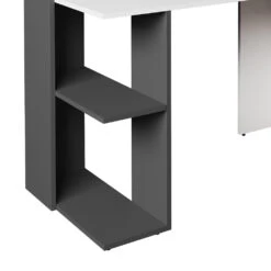 Schreibtisch "Theo" Weiß/Anthrazit Vicco -Vicco m1508 06 ol