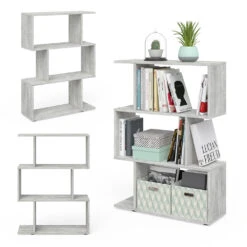 Raumteiler "Levio" Beton 70 X 100 Cm Vicco -Vicco m1572 07 ol