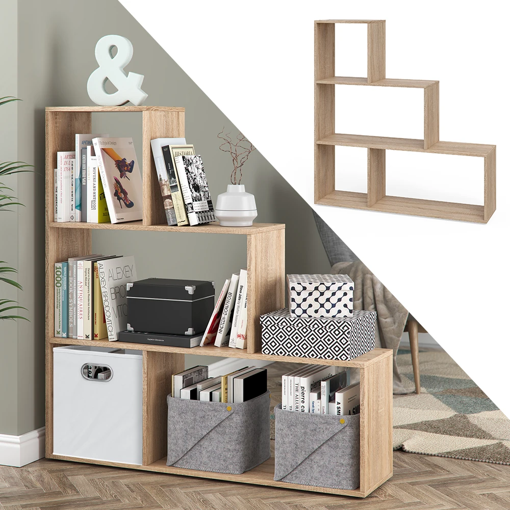 Treppenregal Sonoma 116 X 123 Cm Vicco 4 Treppenregal Sonoma 116 X 123 Cm Vicco – Bild 2