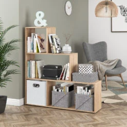 Treppenregal Sonoma 116 X 123 Cm Vicco 13 Treppenregal Sonoma 116 X 123 Cm Vicco -Vicco m1574 04 ol