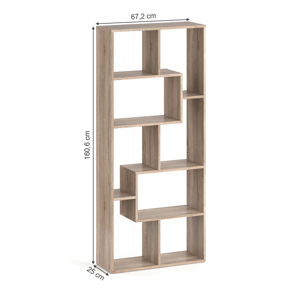 Raumteiler "Noa" Sonoma 160.6 X 67 Cm Vicco 5 Raumteiler "Noa" Sonoma 160.6 X 67 Cm Vicco – Bild 3