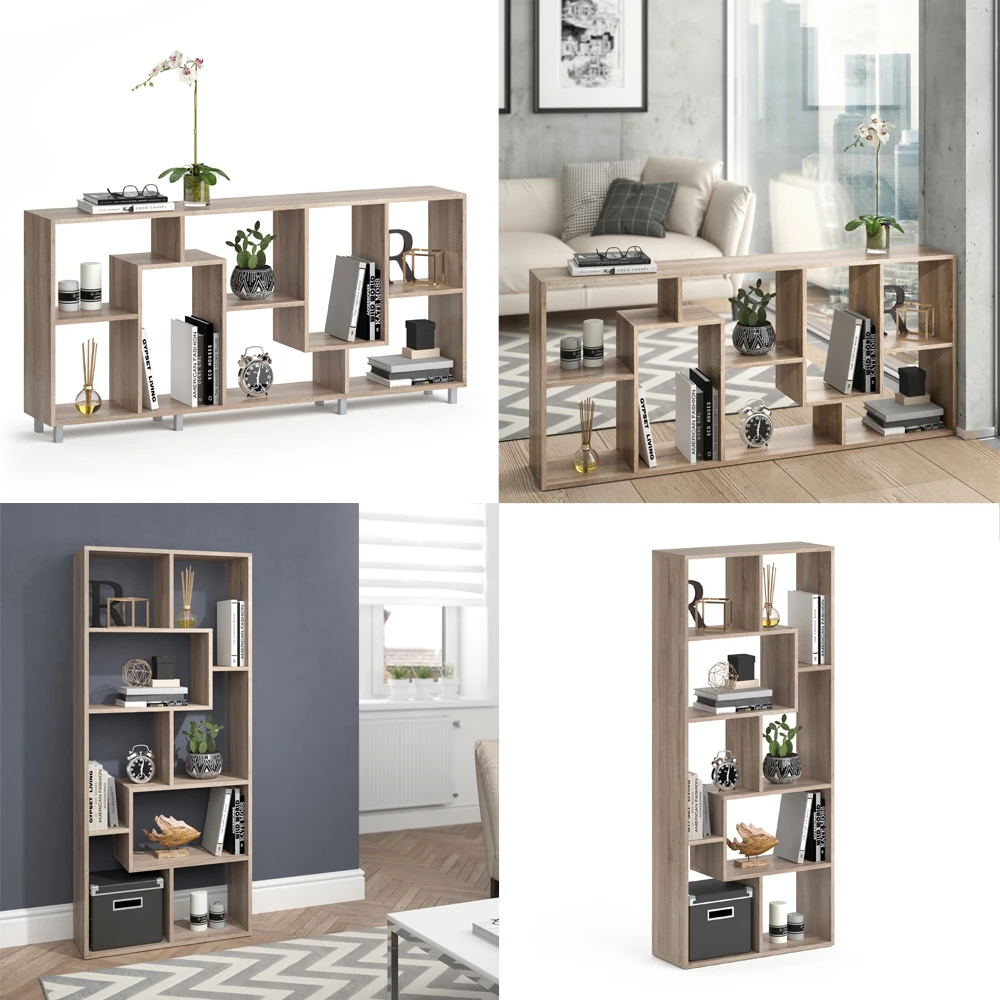 Raumteiler "Noa" Sonoma 160.6 X 67 Cm Vicco 10 Raumteiler "Noa" Sonoma 160.6 X 67 Cm Vicco – Bild 8