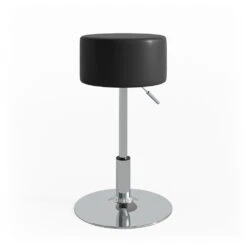 Hocker "Design" Schwarz 33 X 67 Cm Für Schminktisch Vicco