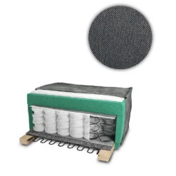 Sofa L Form "Milton" Grau 300 X 200 Cm Linke Ecke Vitalispa -Vicco m1763 06 ol