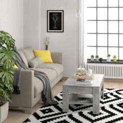 Couchtisch "Milan" Beton 110 X 48 Cm Vicco 12 Couchtisch "Milan" Beton 110 X 48 Cm Vicco -Vicco m1808 04 ol