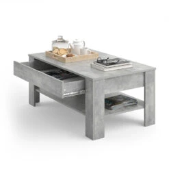 Couchtisch "Milan" Beton 110 X 48 Cm Vicco 14 Couchtisch "Milan" Beton 110 X 48 Cm Vicco -Vicco m1808 06 ol