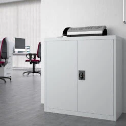 Metallschrank Grau 85 X 90 Cm Vicco -Vicco m181 05 ol