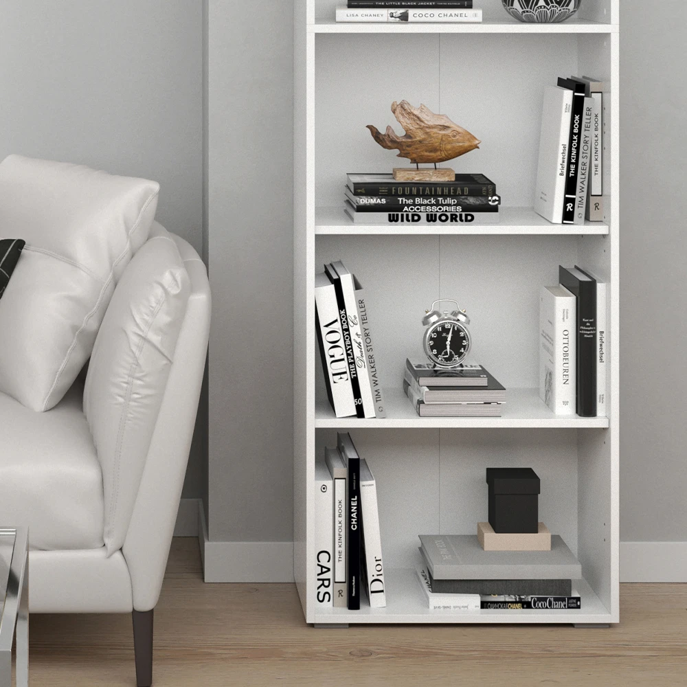 Bücherregal "Easy" Weiß 60 X 190 Cm XXL Vicco 7 Bücherregal "Easy" Weiß 60 X 190 Cm XXL Vicco – Bild 5