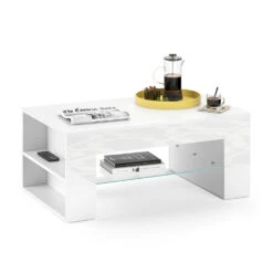 Couchtisch "Stelios" Weiß Hochglanz 100 X 42 Cm Vicco 16 Couchtisch "Stelios" Weiß Hochglanz 100 X 42 Cm Vicco -Vicco m1928 07 ol