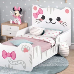 Kinderbett "Izzy" Weiß 80x160 Cm Ohne Matratze Vitalispa -Vicco m1964 05 ol