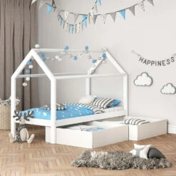 Faltbox Schublade Weiß 99.2 X 93.2 Cm 2er Set Vitalispa -Vicco m2052 04 ol