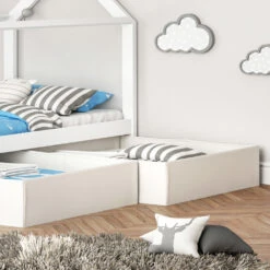 Faltbox Schublade Weiß 99.2 X 93.2 Cm 2er Set Vitalispa -Vicco m2052 05 ol