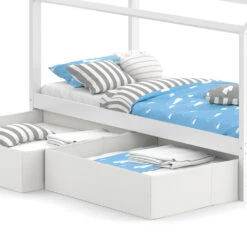 Faltbox Schublade Weiß 99.2 X 93.2 Cm 2er Set Vitalispa -Vicco m2052 06 ol