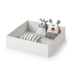 Faltbox Schublade Weiß 99.2 X 93.2 Cm 2er Set Vitalispa -Vicco m2052 07 ol