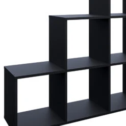 Treppenregal Schwarz 105 X 107.5 Cm Vicco -Vicco m2056 06 ol