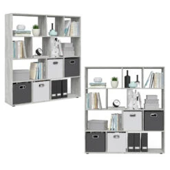 Raumteiler "Pilar" Beton 131.6 X 143 Cm Vicco -Vicco m2202 07 ol