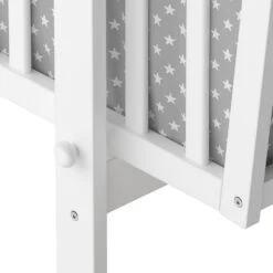 Babybett Weiß Vitalispa 15 Babybett Weiß Vitalispa -Vicco m2284 06