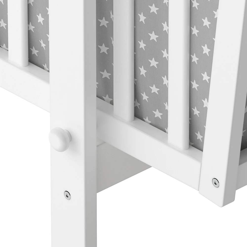 Babybett Weiß Vitalispa 8 Babybett Weiß Vitalispa – Bild 6