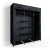 DIY Kleiderschrank XXL 150 X 175 X 45 Cm Schwarz Vicco 1 DIY Kleiderschrank XXL 150 X 175 X 45 Cm Schwarz Vicco -Vicco m2373 01 ol