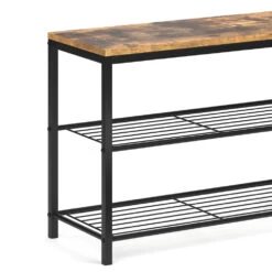 Schuhbank "Fyrk" Eiche Rustikal/Schwarz 70 X 51.5 Cm Vicco 14 Schuhbank "Fyrk" Eiche Rustikal/Schwarz 70 X 51.5 Cm Vicco -Vicco m2512 06 ol