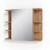 Bad Spiegelschrank "Fynn" Eiche/Anthrazit 80 X 64 Cm Vicco 1 Bad Spiegelschrank "Fynn" Eiche/Anthrazit 80 X 64 Cm Vicco -Vicco m2622 01 ol