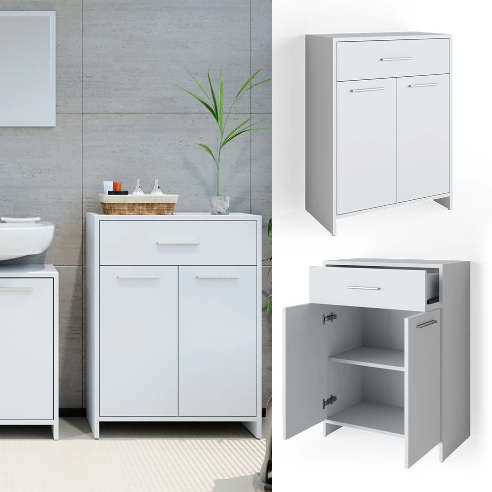 Midischrank "Kiko" Weiß 60 X 80 Cm Vicco 4 Midischrank "Kiko" Weiß 60 X 80 Cm Vicco – Bild 2