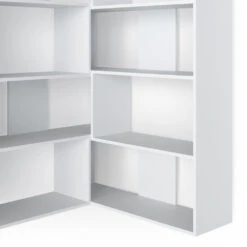 Eckregal "Laine" Weiß 170 X 142 Cm Vicco -Vicco m2696 06 ol