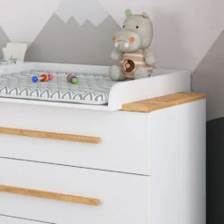 Wickelkommode "Malia" Weiß 133 X 98.1 Cm Vitalispa -Vicco m2701 05 ol