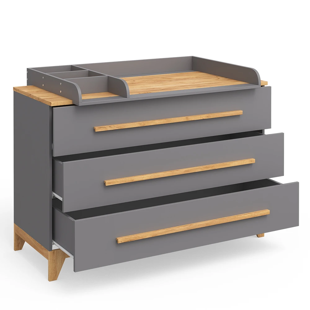 Wickelkommode "Malia" Anthrazit 133 X 89.6 Cm Vitalispa 3 Wickelkommode "Malia" Anthrazit 133 X 89.6 Cm Vitalispa