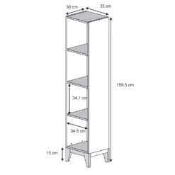Kinderregal X Cm -Vicco m2703 03 ol